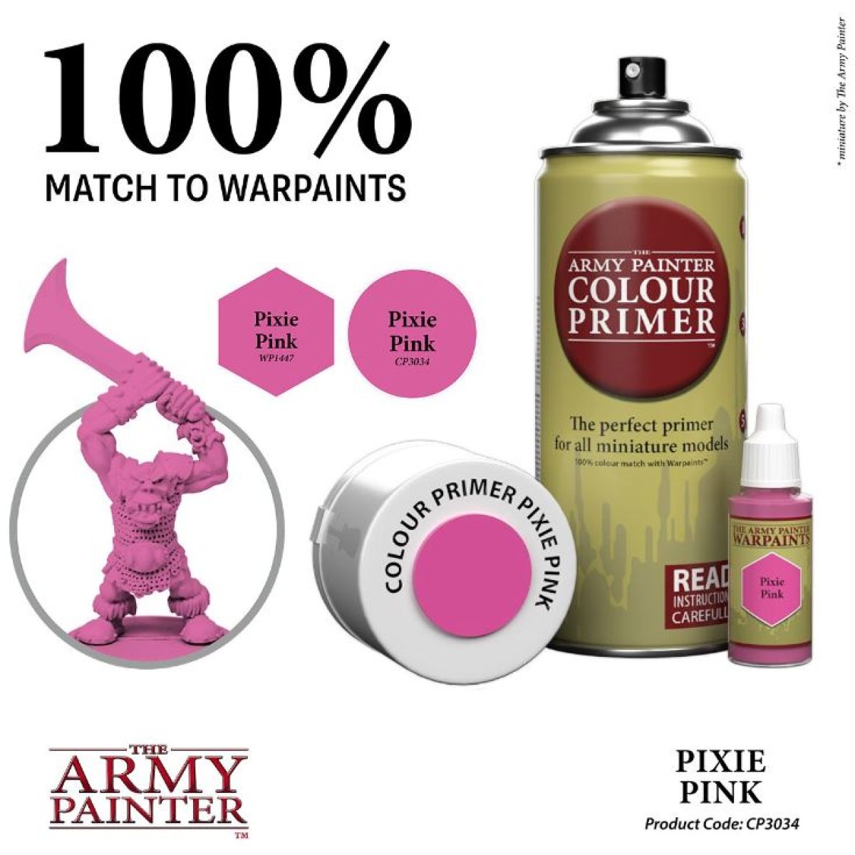 The Army Painter Colour Primer Pixie Pink